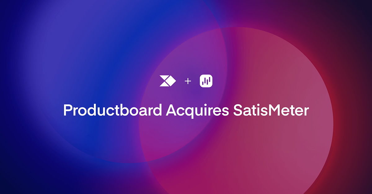 SatisMeter Joins Productboard